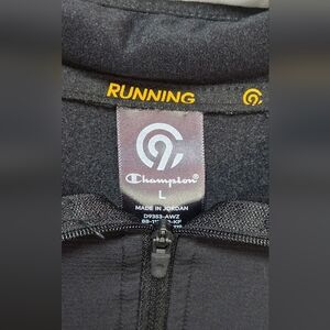 Women's Champion Running 1/4 Zip Long Sleeve Poly/spandex Overshirt